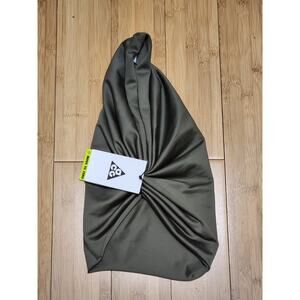 Nike Neck Wrap ACG Adult Medium Olive White Neckwarmer Stretch Reversible Sports